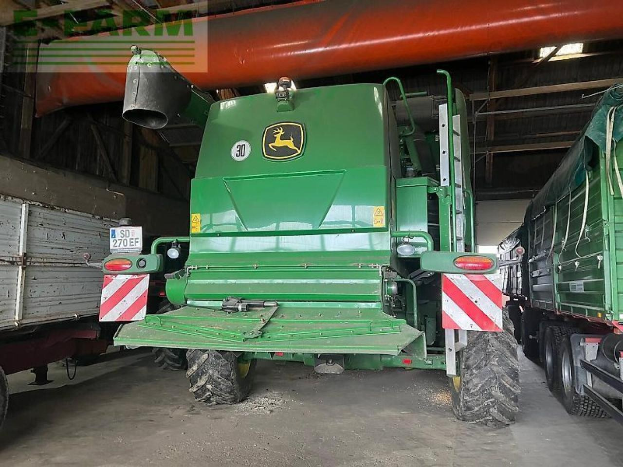 John Deere t670 - Derliaus nuėmimo kombainas: foto 3 John Deere t670 - Derliaus nuėmimo kombainas: foto 3