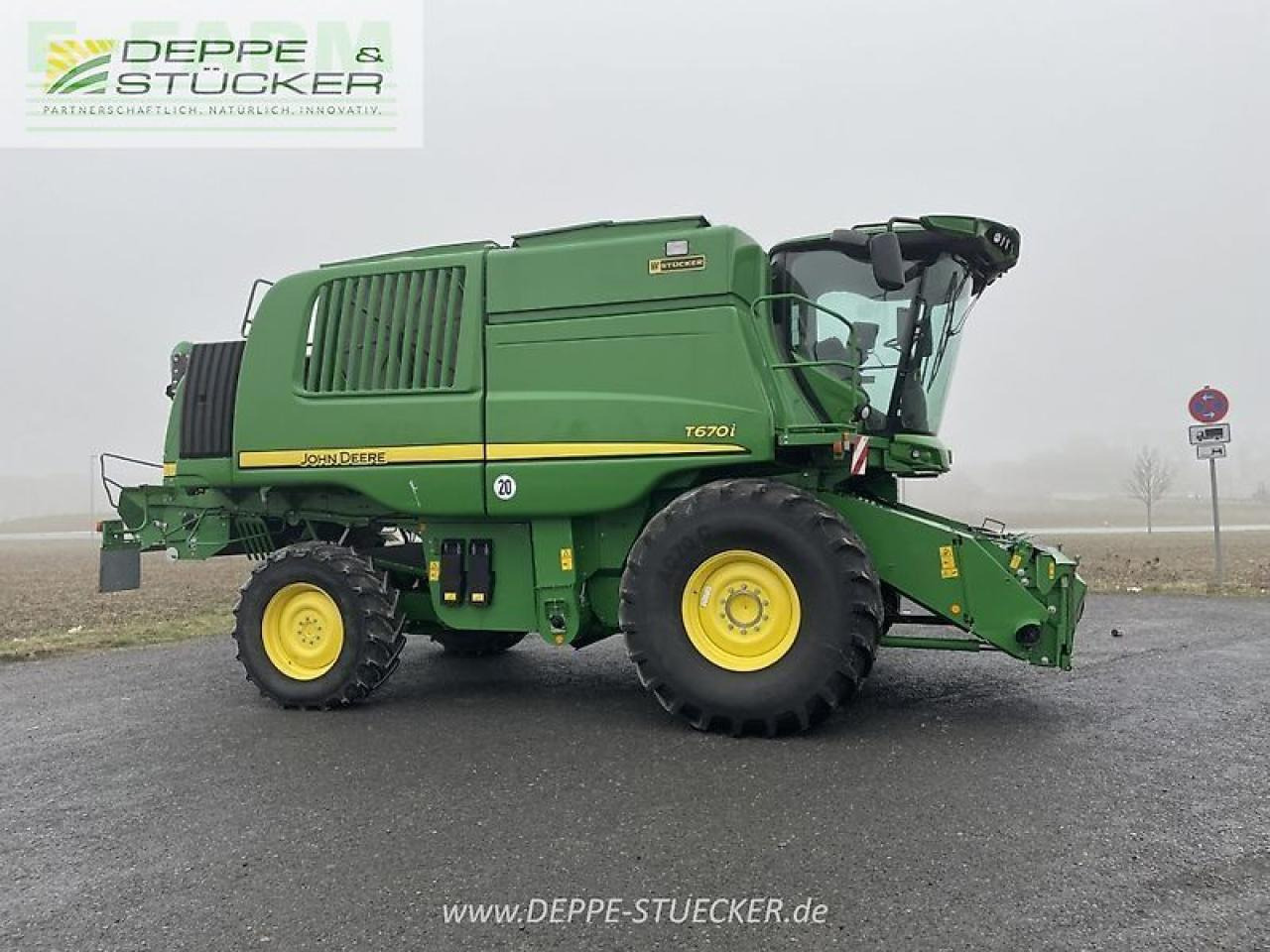 John Deere t670 mit 622r - Derliaus nuėmimo kombainas: foto 3 John Deere t670 mit 622r - Derliaus nuėmimo kombainas: foto 3