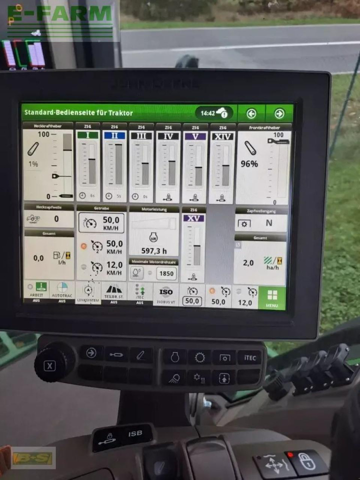 Traktorius John Deere traktor 7r330: foto 10