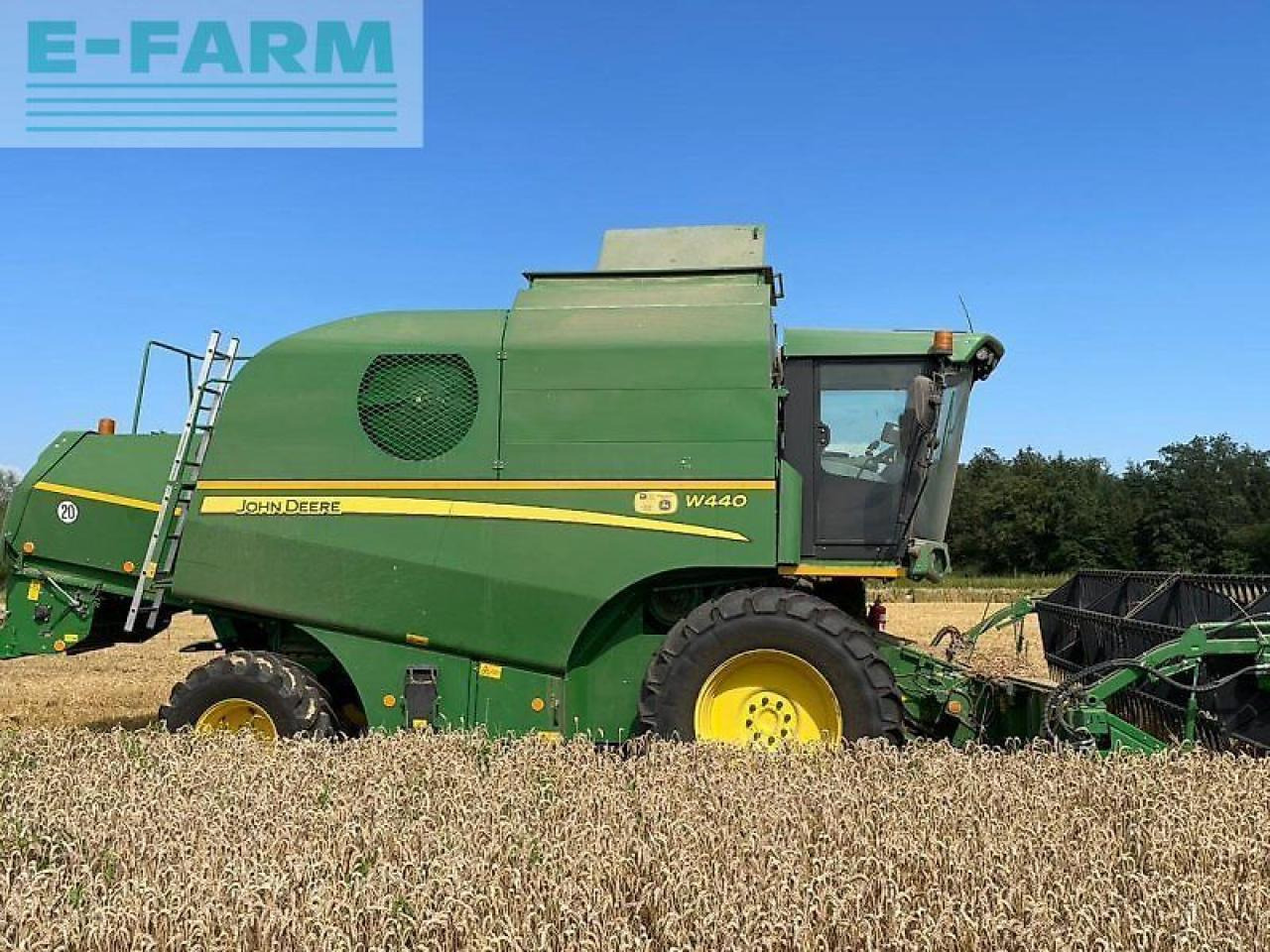 Derliaus nuėmimo kombainas John Deere w440 ptc: foto 9
