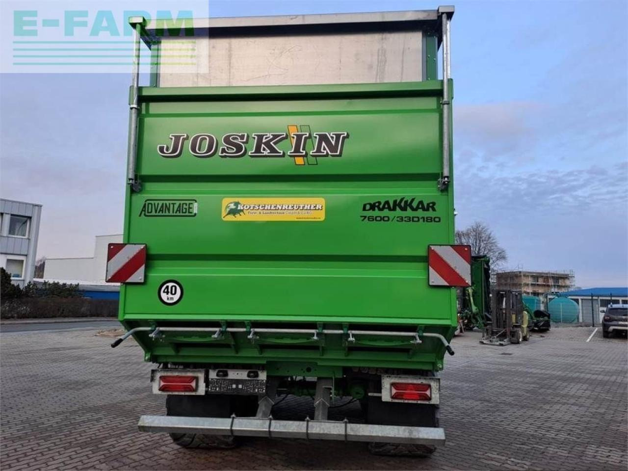 Joskin drakkar 7600/33d180 - Traktorinė priekaba: foto 5 Joskin drakkar 7600/33d180 - Traktorinė priekaba: foto 5