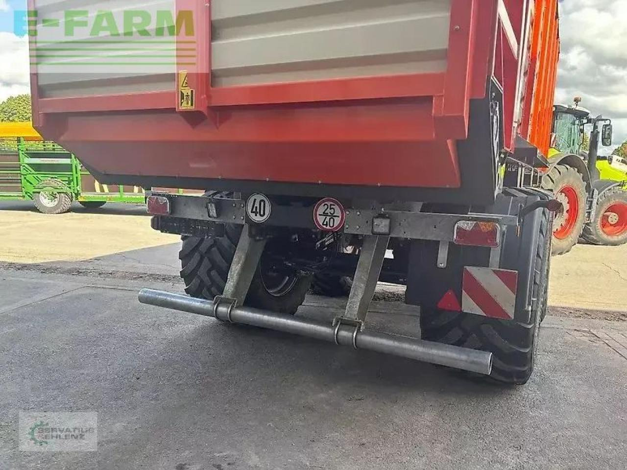 Savivartė traktorinė priekaba Kaweco radium 250 p: foto 7
