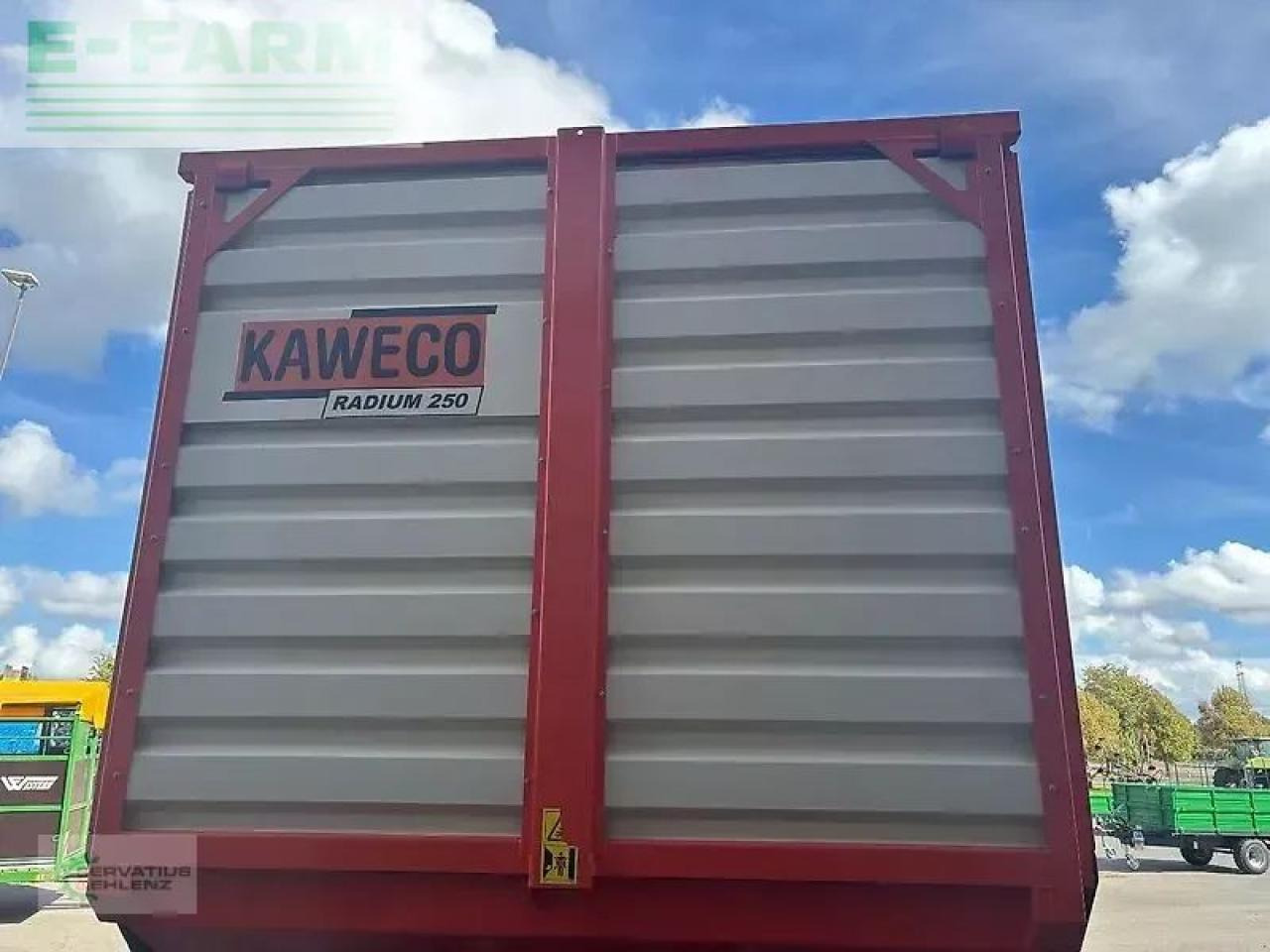 Savivartė traktorinė priekaba Kaweco radium 250 p: foto 8