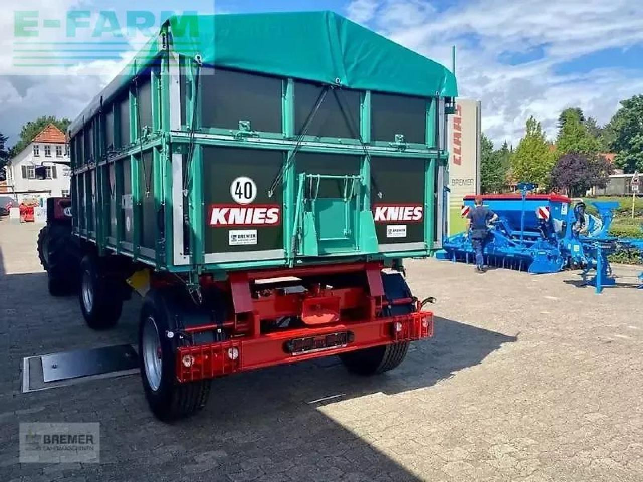 Knies kd 180 - Savivartė traktorinė priekaba: foto 3 Knies kd 180 - Savivartė traktorinė priekaba: foto 3