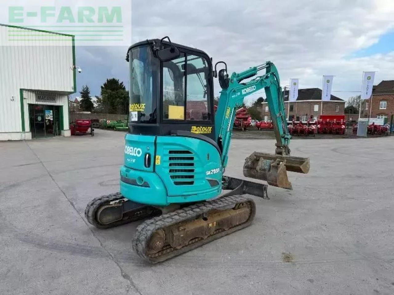 Kobelco sk 25 sr-6e - Mini ekskavatorius: foto 4 Kobelco sk 25 sr-6e - Mini ekskavatorius: foto 4