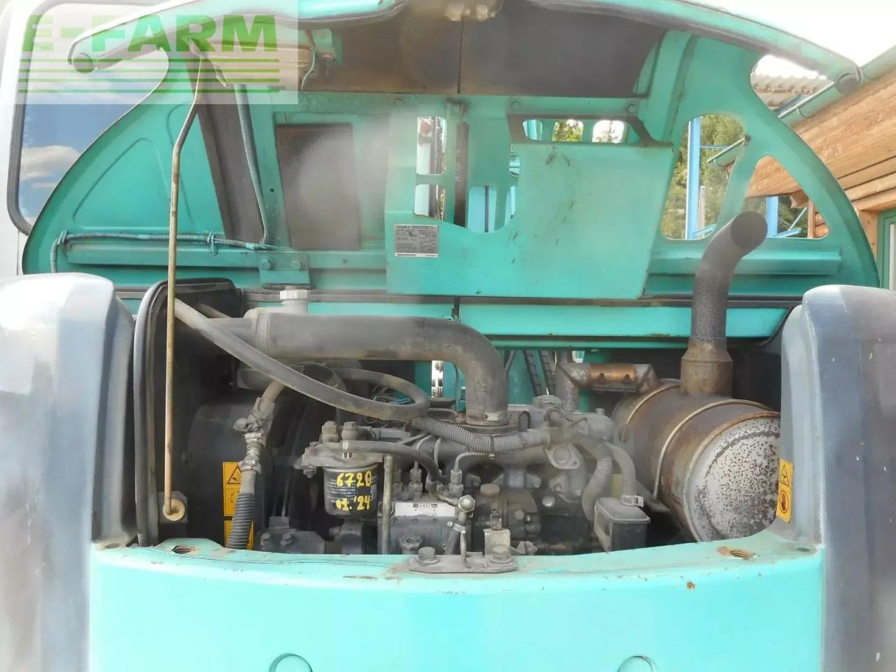 Mini ekskavatorius Kobelco sk 70 sr-1e ( 7.400kg ): foto 18
