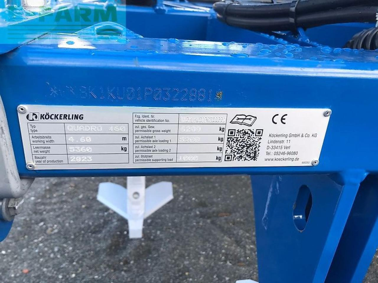 Köckerling quadro 460 - Kultivatorius: foto 5 Köckerling quadro 460 - Kultivatorius: foto 5