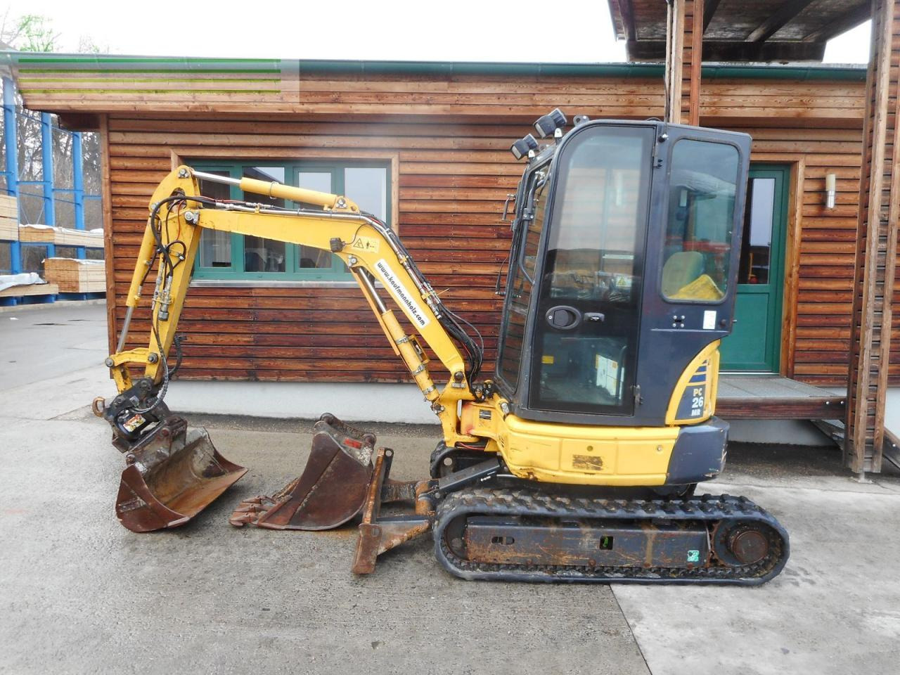 Komatsu pc 26mr-3 ( 2.710kg ) mit powertilt - Mini ekskavatorius: foto 1 Komatsu pc 26mr-3 ( 2.710kg ) mit powertilt - Mini ekskavatorius: foto 1