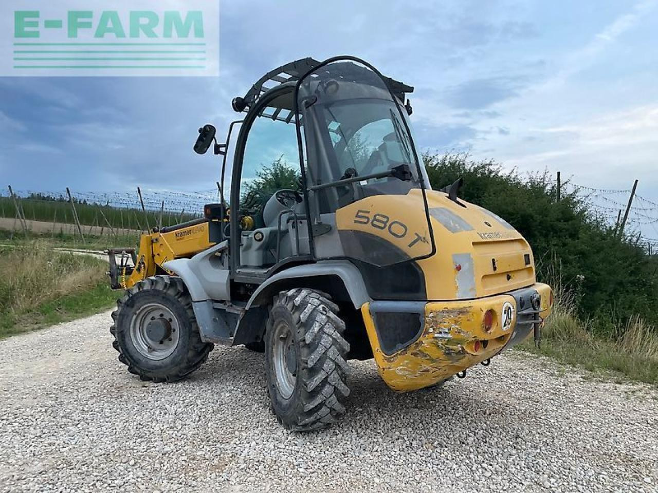 Kramer 580 t - Teleskopinis krautuvas: foto 4 Kramer 580 t - Teleskopinis krautuvas: foto 4