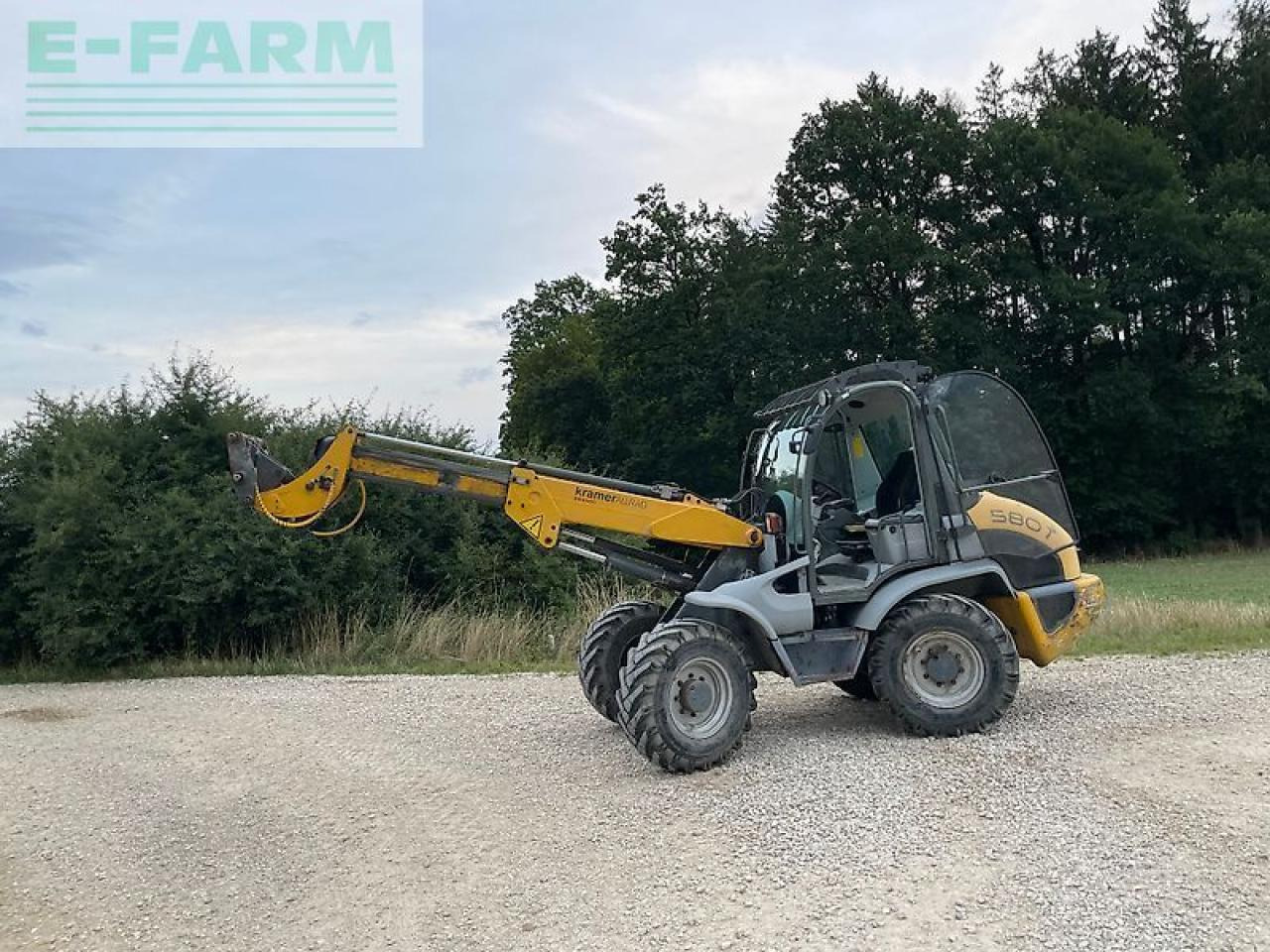 Kramer 580 t - Teleskopinis krautuvas: foto 2 Kramer 580 t - Teleskopinis krautuvas: foto 2