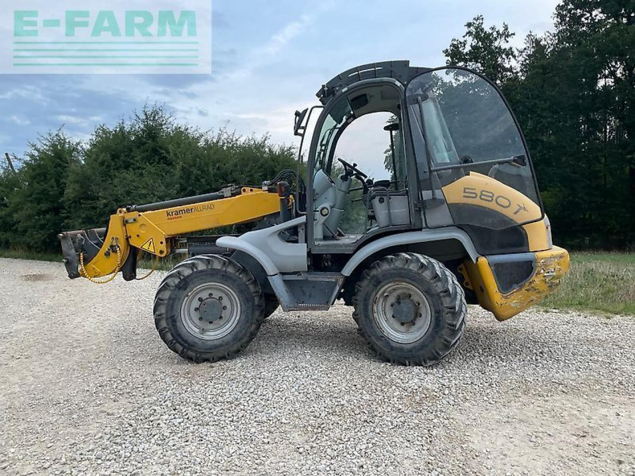 Kramer 580 t - Teleskopinis krautuvas: foto 3 Kramer 580 t - Teleskopinis krautuvas: foto 3