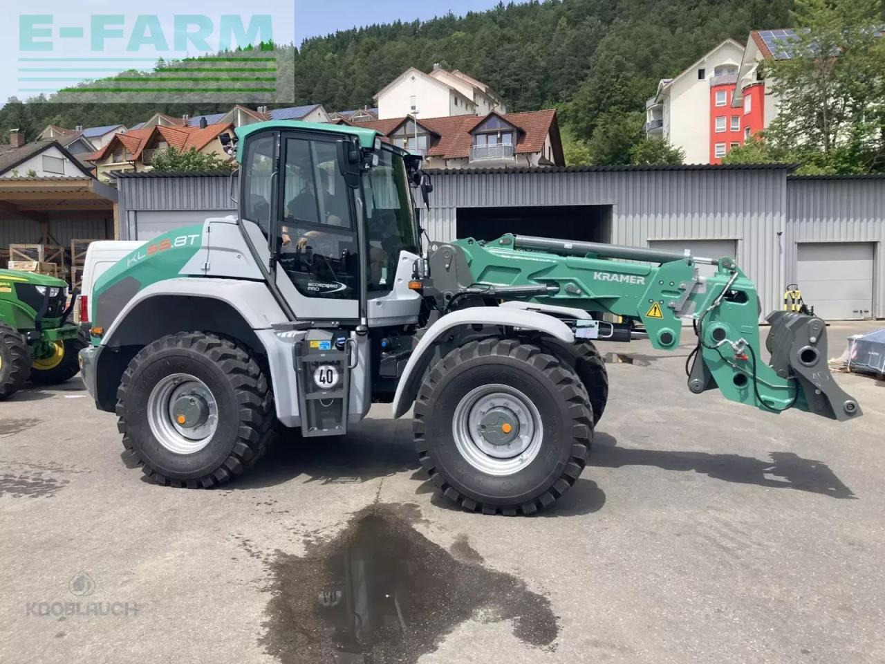 Kramer kl 55.8t - Teleskopinis krautuvas: foto 1 Kramer kl 55.8t - Teleskopinis krautuvas: foto 1