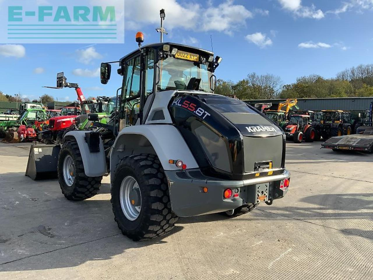 Kramer kl55.8t black wheeled telehandler (st24946) - Ratinis krautuvas: foto 5 Kramer kl55.8t black wheeled telehandler (st24946) - Ratinis krautuvas: foto 5