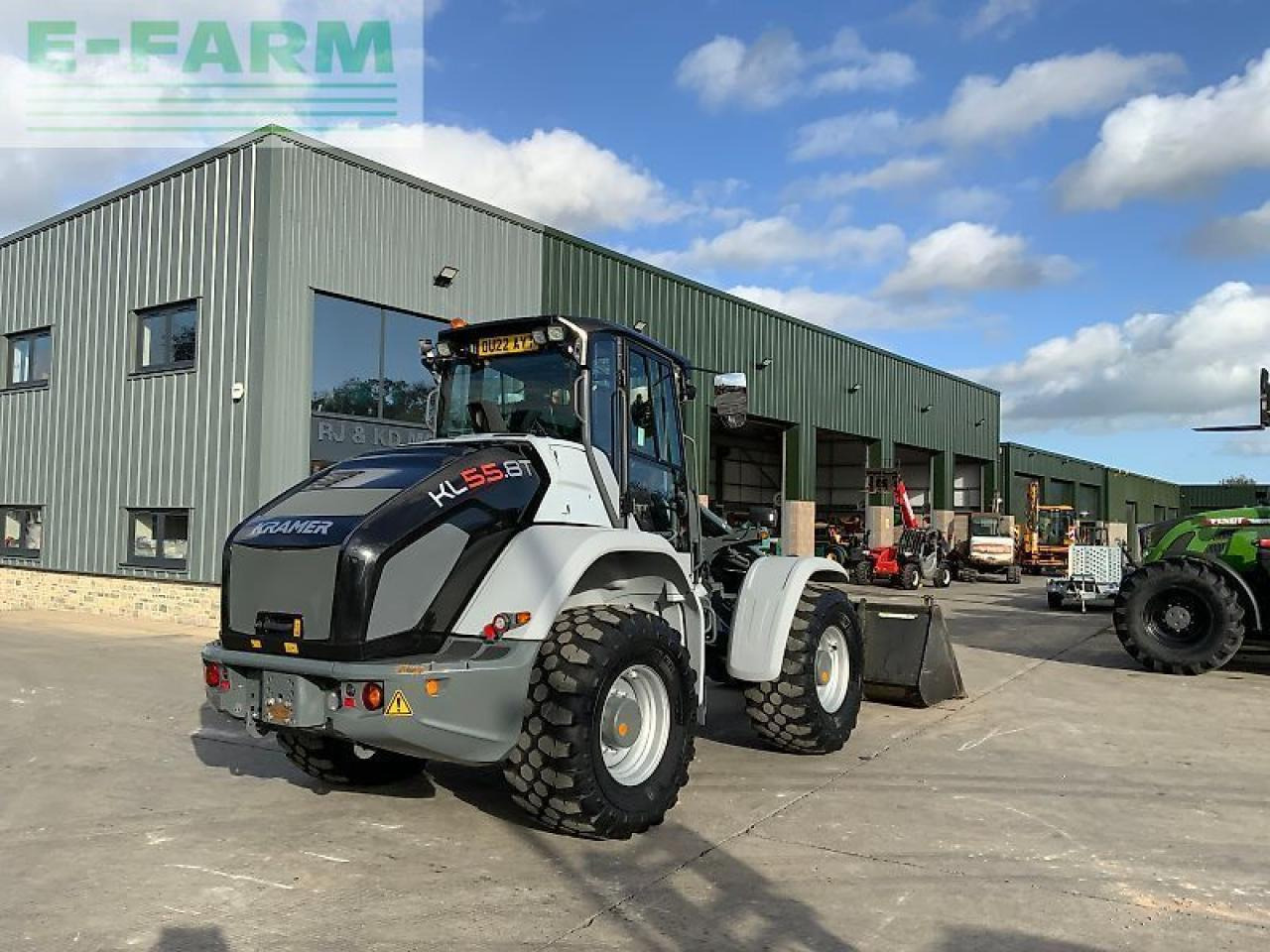 Kramer kl55.8t black wheeled telehandler (st24946) - Ratinis krautuvas: foto 3 Kramer kl55.8t black wheeled telehandler (st24946) - Ratinis krautuvas: foto 3