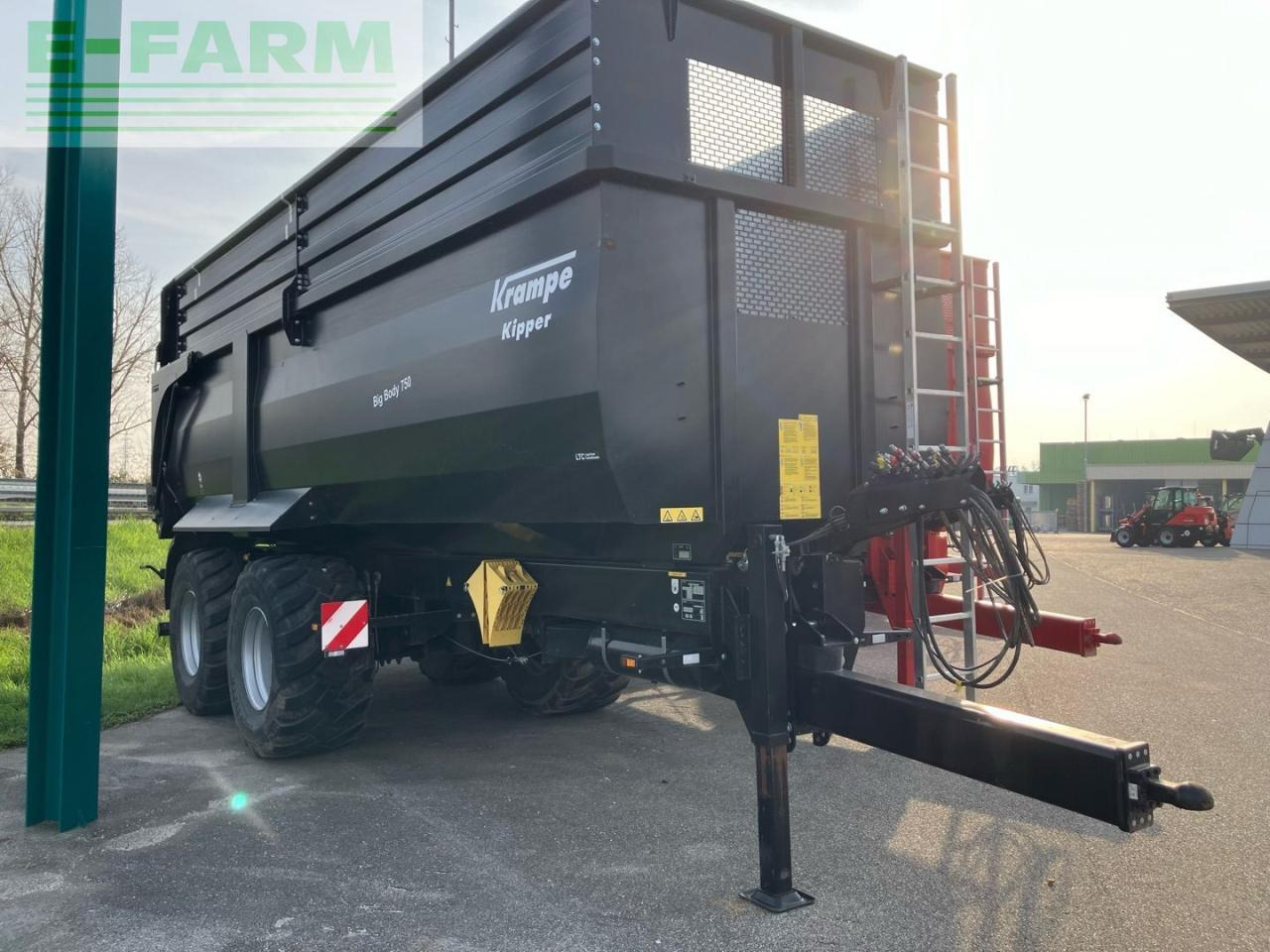 Krampe BigBody 750 - Savivartė traktorinė priekaba: foto 4 Krampe BigBody 750 - Savivartė traktorinė priekaba: foto 4