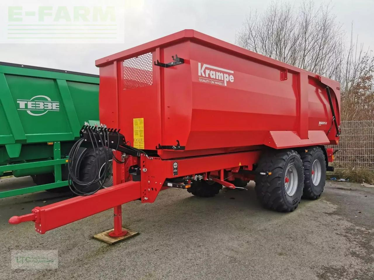 Krampe big body 540 - Savivartė traktorinė priekaba: foto 1 Krampe big body 540 - Savivartė traktorinė priekaba: foto 1