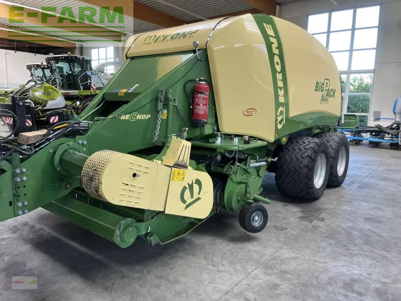 Krone big pack 1270 xc mit pre chop hächsler - Stačiakampių ryšulių presas: foto 1 Krone big pack 1270 xc mit pre chop hächsler - Stačiakampių ryšulių presas: foto 1