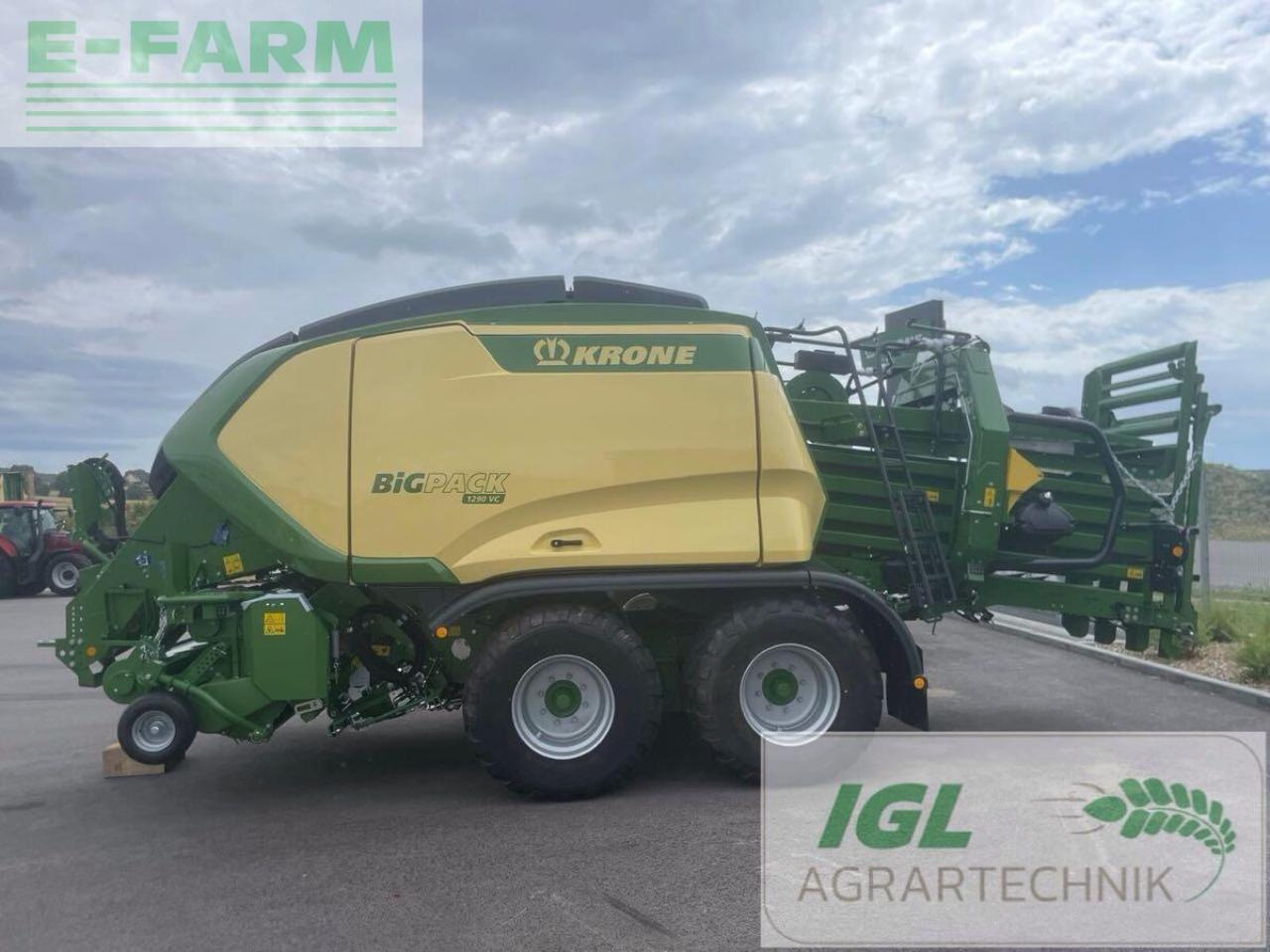 Krone big pack 1290 vc (bp405-11) - Stačiakampių ryšulių presas: foto 3 Krone big pack 1290 vc (bp405-11) - Stačiakampių ryšulių presas: foto 3