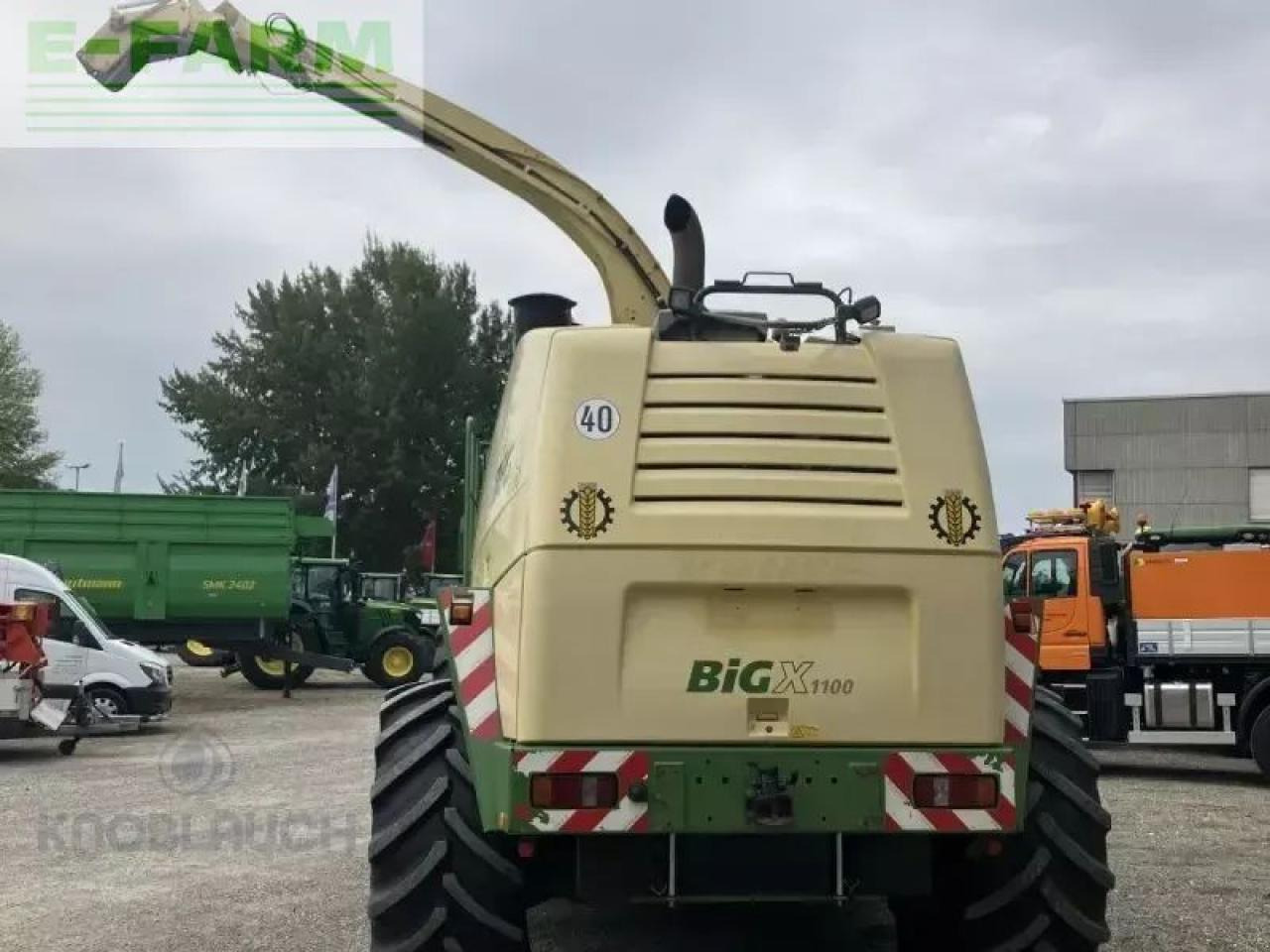 Krone big x 1100 - Pašarų kombainas: foto 5 Krone big x 1100 - Pašarų kombainas: foto 5