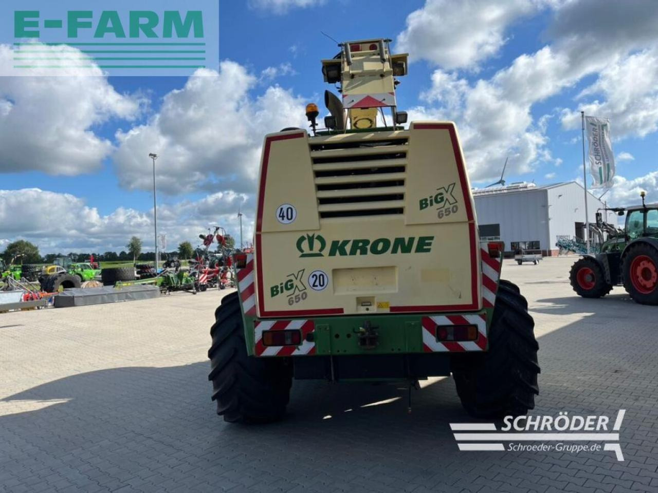 Krone big x 650 - Pašarų kombainas: foto 4 Krone big x 650 - Pašarų kombainas: foto 4