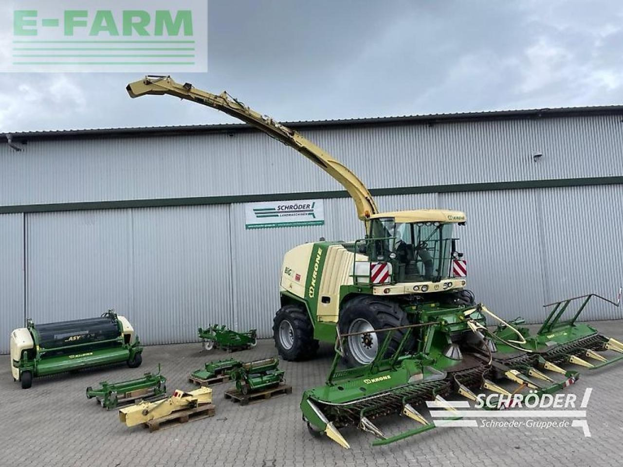 Krone big x 700 + easycollect 903 + easyflow - Pašarų kombainas: foto 1 Krone big x 700 + easycollect 903 + easyflow - Pašarų kombainas: foto 1