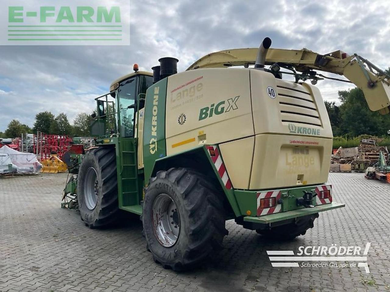 Krone big x 700 + easycollect 903 + easyflow - Pašarų kombainas: foto 4 Krone big x 700 + easycollect 903 + easyflow - Pašarų kombainas: foto 4