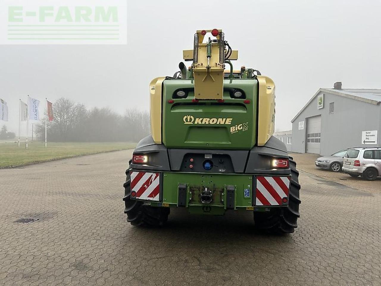 Pašarų kombainas Krone big x630: foto 8
