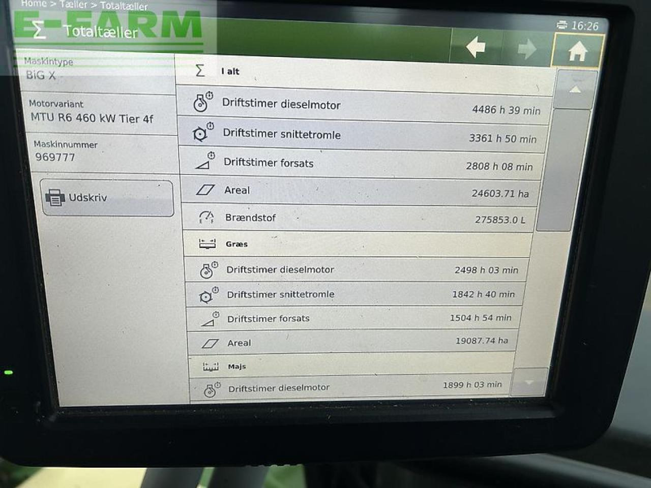 Pašarų kombainas Krone big x630: foto 6