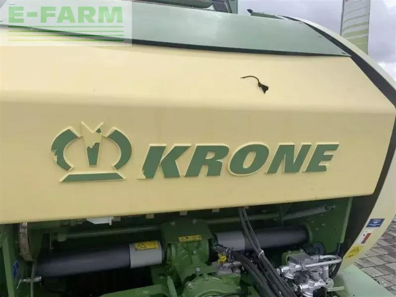 Stačiakampių ryšulių presas Krone comprima cf 155 xc: foto 16