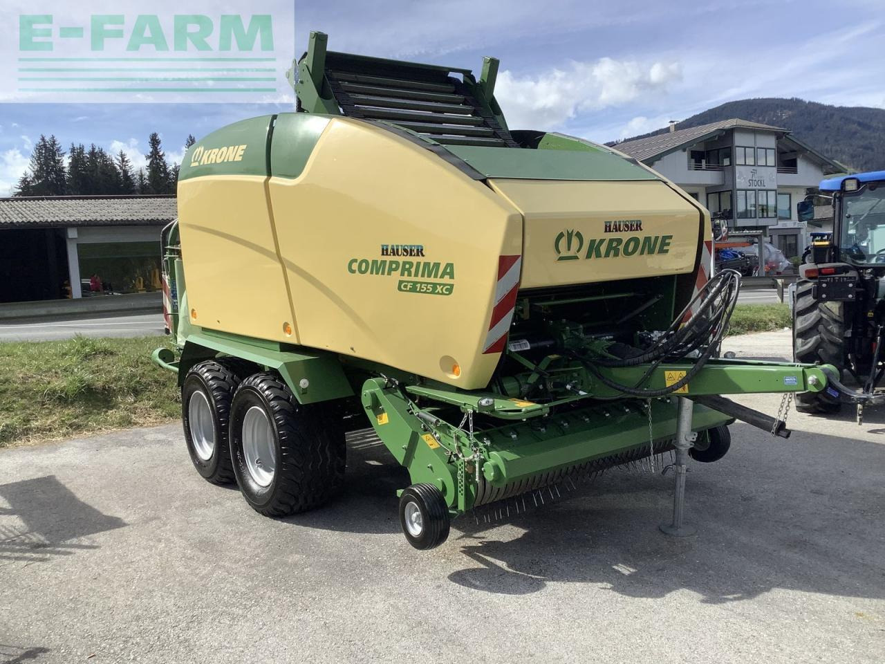 Krone comprima cf 155 xc - Stačiakampių ryšulių presas: foto 1 Krone comprima cf 155 xc - Stačiakampių ryšulių presas: foto 1