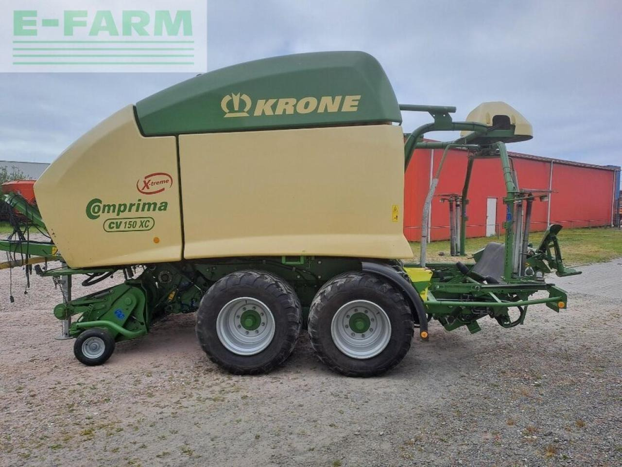 Krone comprima cv 150xc - Stačiakampių ryšulių presas: foto 4 Krone comprima cv 150xc - Stačiakampių ryšulių presas: foto 4