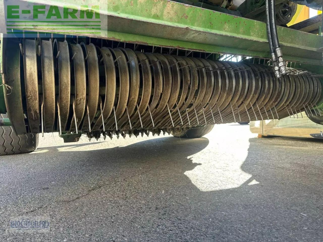 Stačiakampių ryšulių presas Krone comprima v 150 xc: foto 6