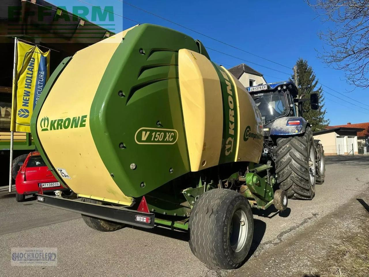 Stačiakampių ryšulių presas Krone comprima v 150 xc: foto 9