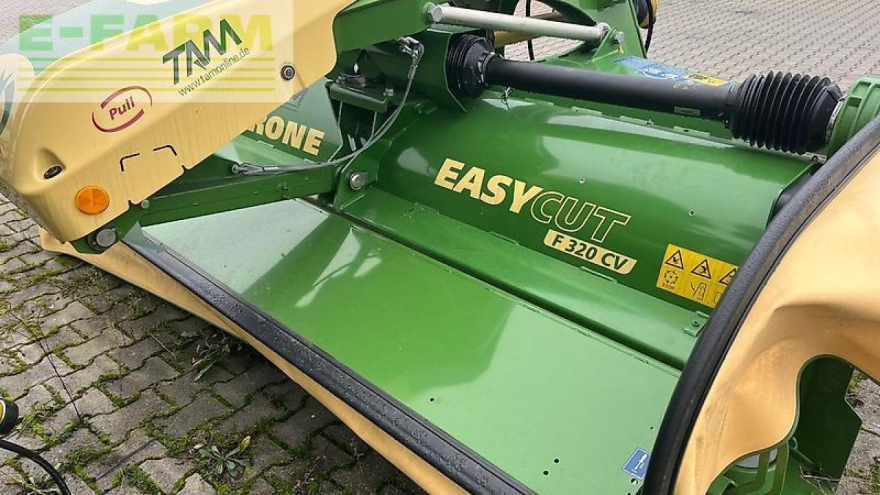 Krone easy cut f 320 cv pull gezogen - Šienapjovė: foto 1 Krone easy cut f 320 cv pull gezogen - Šienapjovė: foto 1