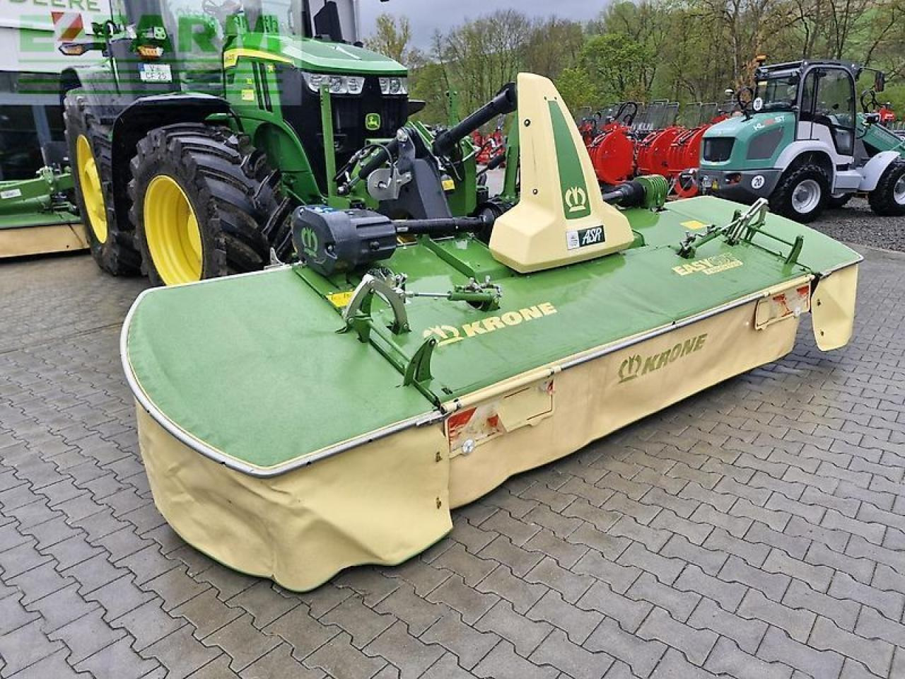 Šienapjovė Krone easycut b 1000 cv c + easycut 400 cv fold: foto 9