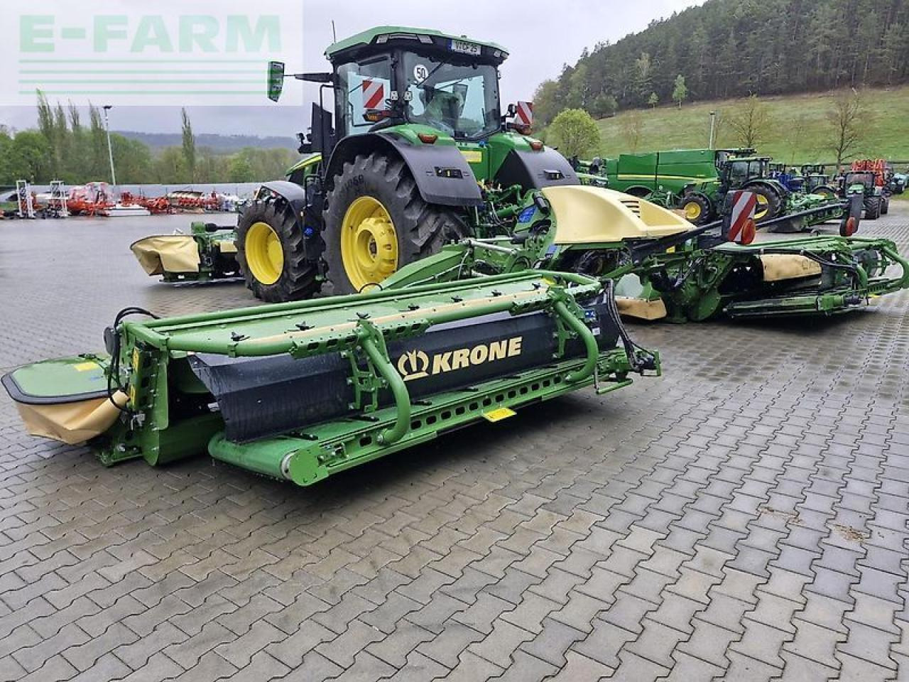 Krone easycut b 1000 cv c + easycut 400 cv fold - Šienapjovė: foto 1 Krone easycut b 1000 cv c + easycut 400 cv fold - Šienapjovė: foto 1