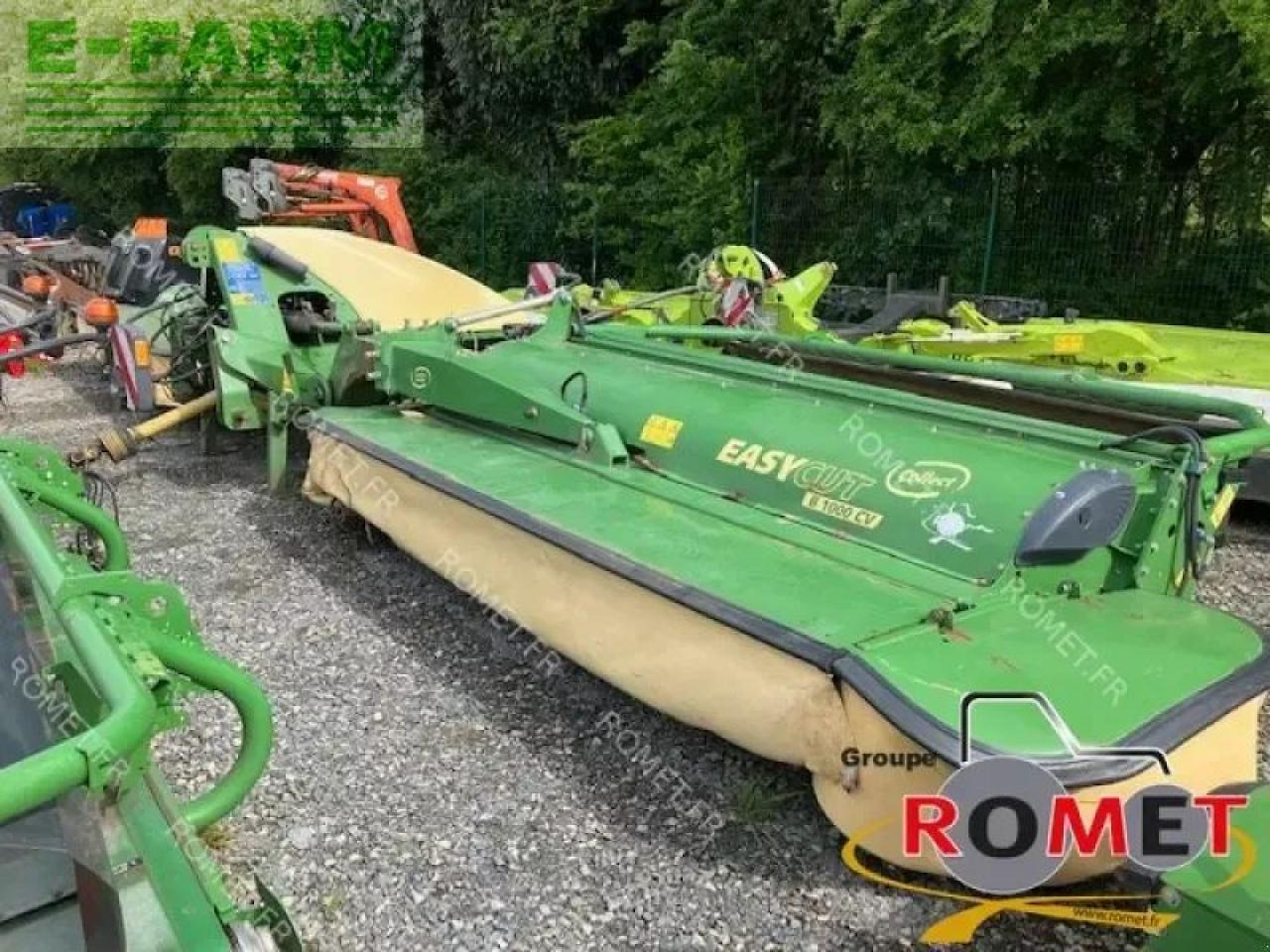 Krone ecb1000 cv coll - Šienapjovė: foto 1 Krone ecb1000 cv coll - Šienapjovė: foto 1
