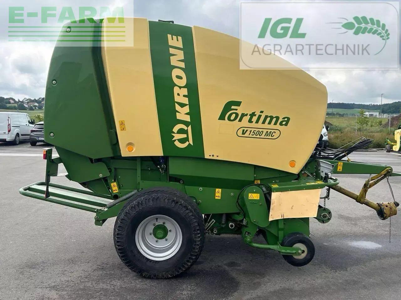 Krone fortima v 1500 mc - Stačiakampių ryšulių presas: foto 1 Krone fortima v 1500 mc - Stačiakampių ryšulių presas: foto 1