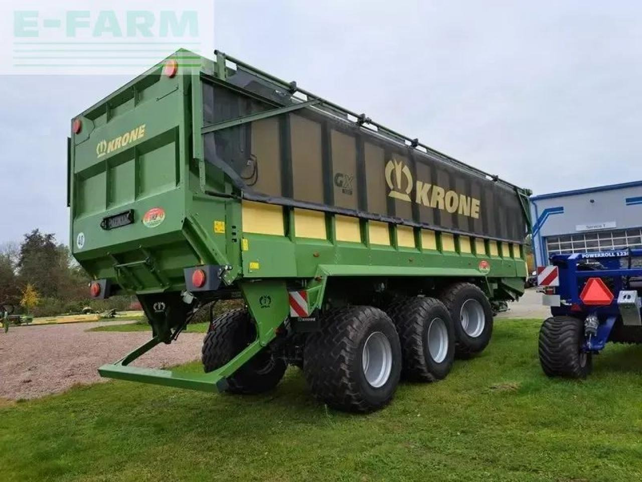 Krone gx 520 - Savivartė traktorinė priekaba: foto 4 Krone gx 520 - Savivartė traktorinė priekaba: foto 4