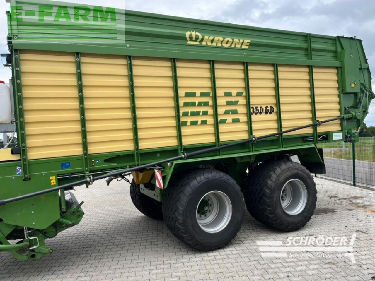 Krone mx 350 gd - Savivartė traktorinė priekaba: foto 4 Krone mx 350 gd - Savivartė traktorinė priekaba: foto 4
