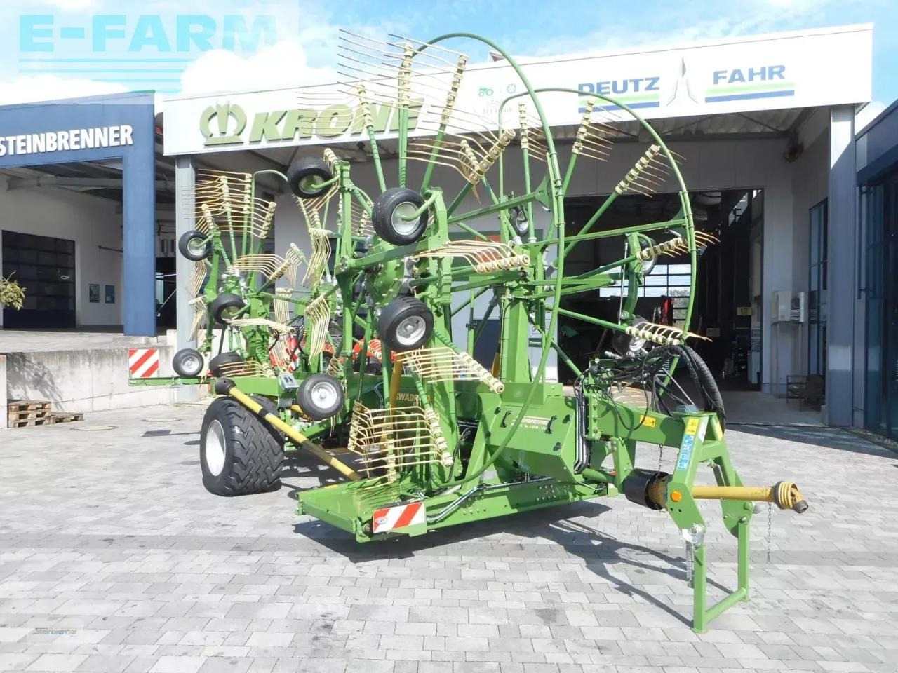 Krone swadro 1400 plus - Šieno grėblys/ Vartytuvas: foto 2 Krone swadro 1400 plus - Šieno grėblys/ Vartytuvas: foto 2