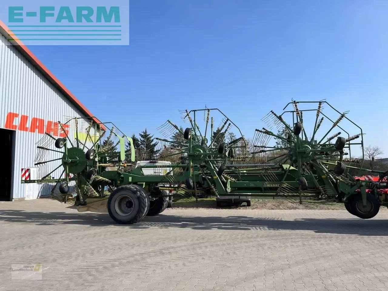 Krone swadro 2000 - Šieno grėblys/ Vartytuvas: foto 4 Krone swadro 2000 - Šieno grėblys/ Vartytuvas: foto 4