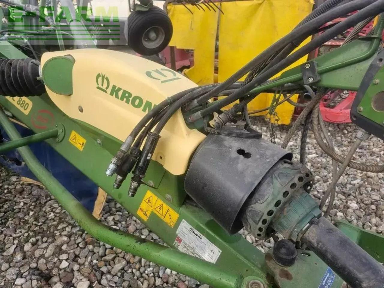 Krone swadro tc 880 plus - Šieno grėblys/ Vartytuvas: foto 4 Krone swadro tc 880 plus - Šieno grėblys/ Vartytuvas: foto 4