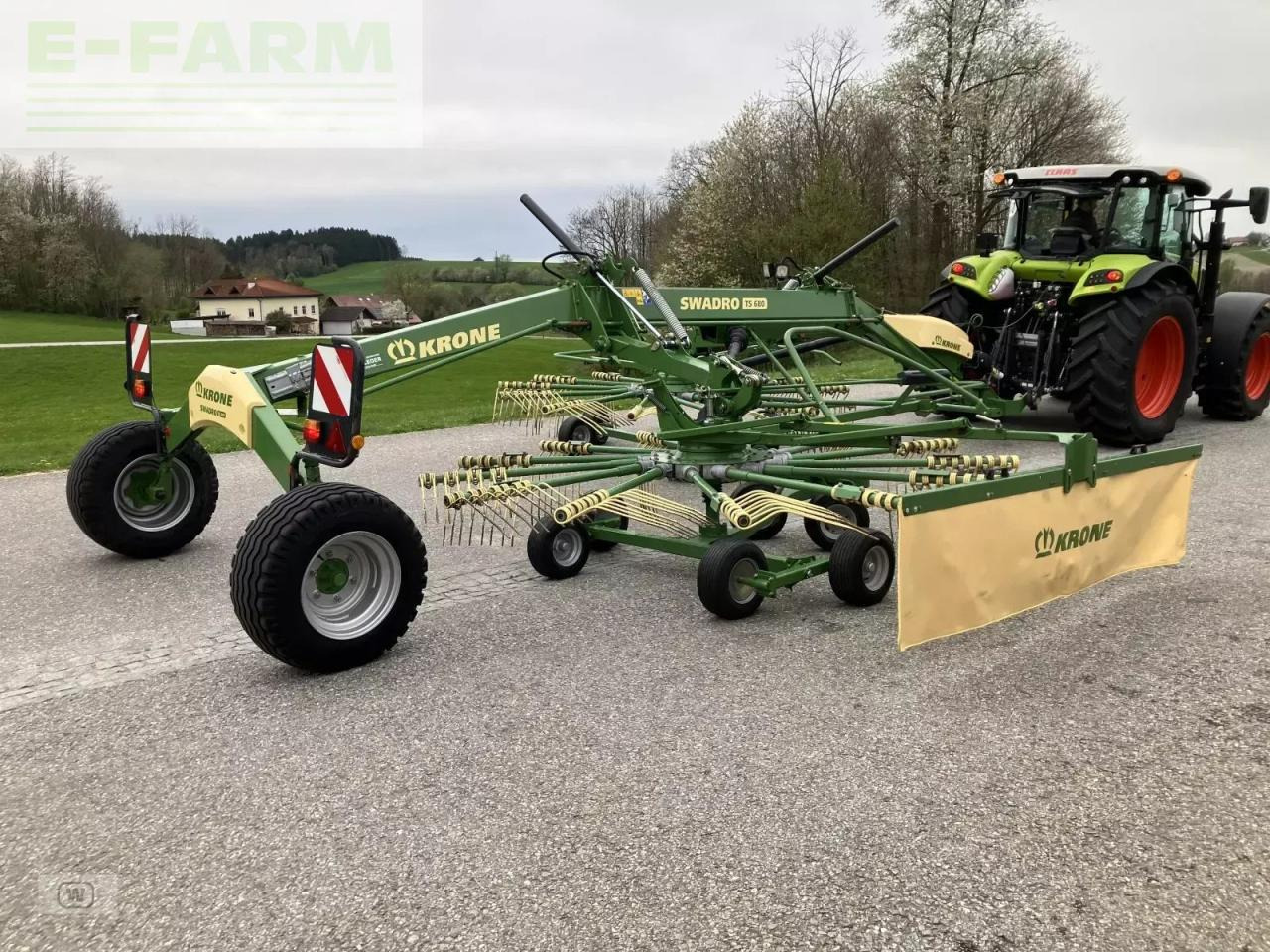 Krone swadro ts 680 - Šieno grėblys/ Vartytuvas: foto 5 Krone swadro ts 680 - Šieno grėblys/ Vartytuvas: foto 5