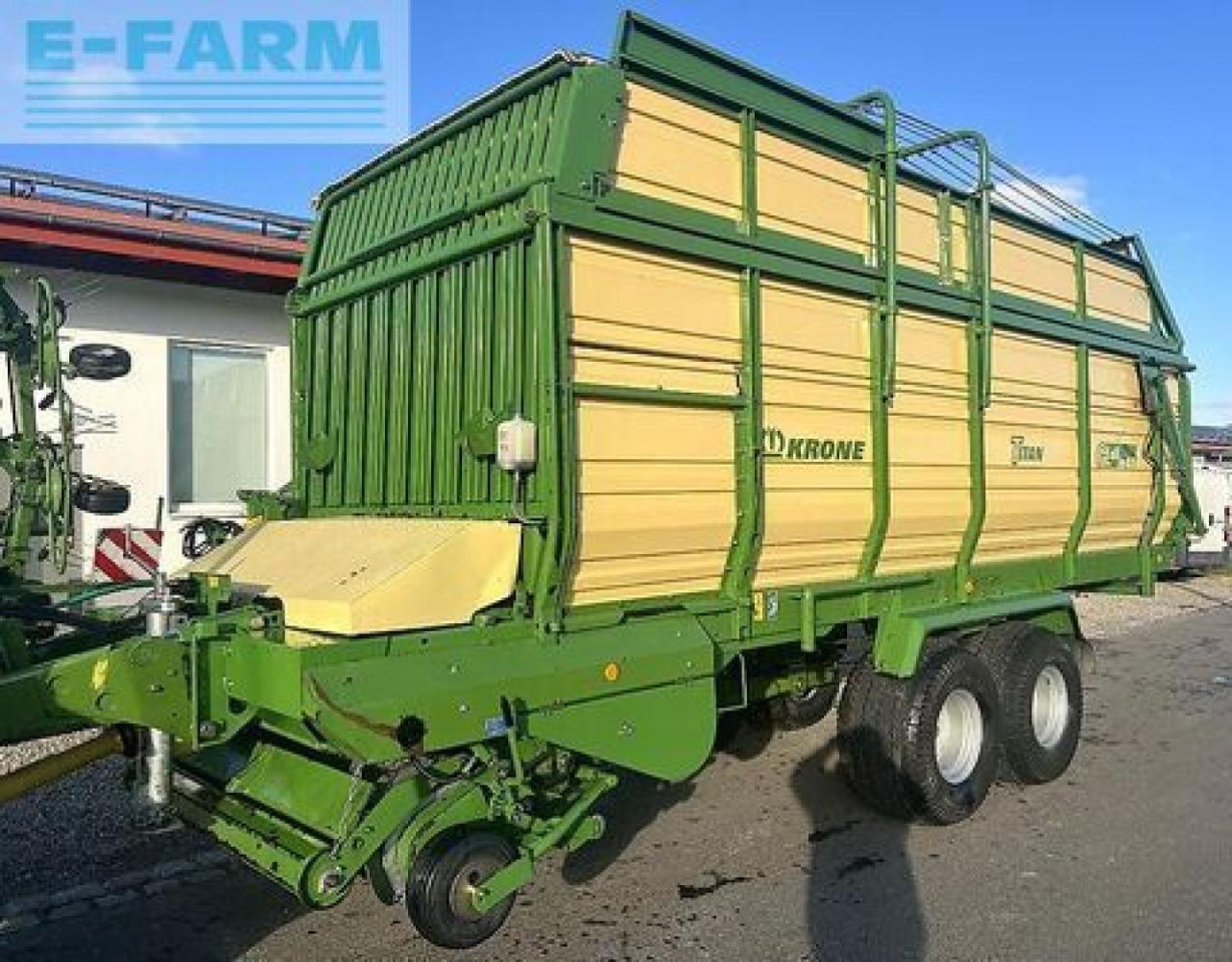 Krone titan 6/48 gl all in im guten zustand - mit zusä - Savivartė traktorinė priekaba: foto 1 Krone titan 6/48 gl all in im guten zustand - mit zusä - Savivartė traktorinė priekaba: foto 1
