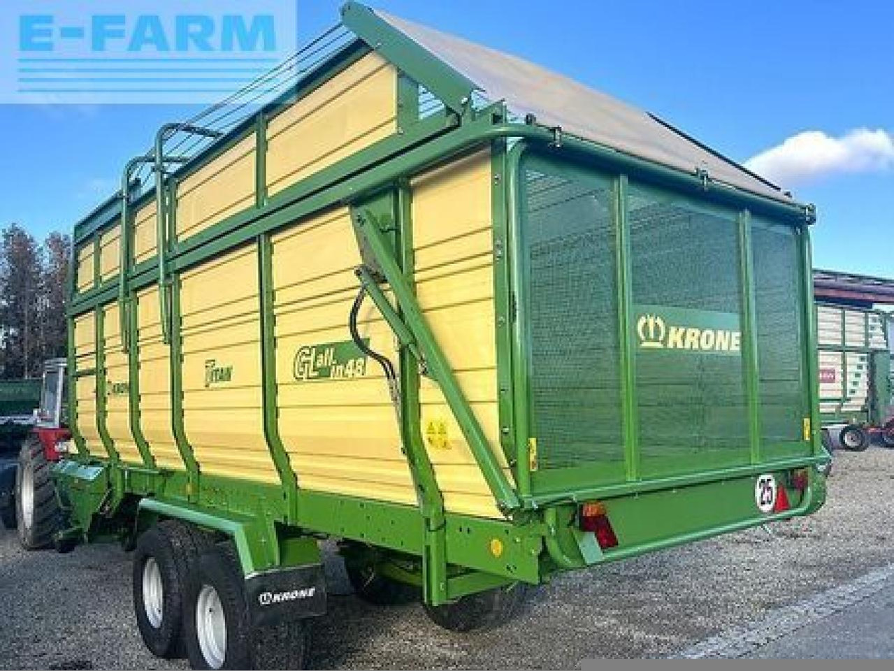 Krone titan 6/48 gl all in im guten zustand - mit zusä - Savivartė traktorinė priekaba: foto 4 Krone titan 6/48 gl all in im guten zustand - mit zusä - Savivartė traktorinė priekaba: foto 4