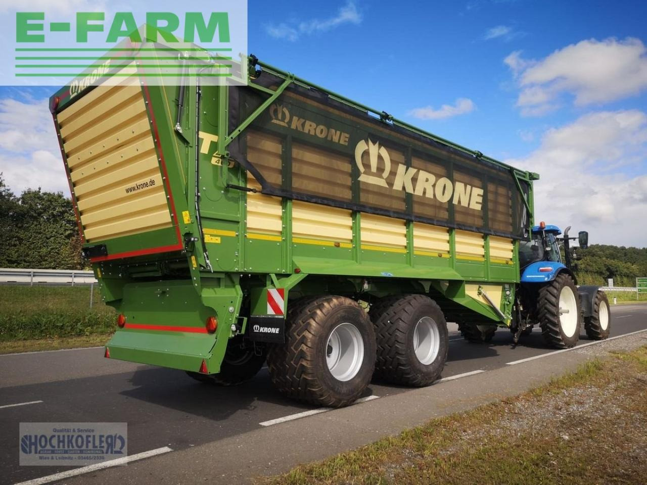 Krone tx 460 - Savivartė traktorinė priekaba: foto 5 Krone tx 460 - Savivartė traktorinė priekaba: foto 5