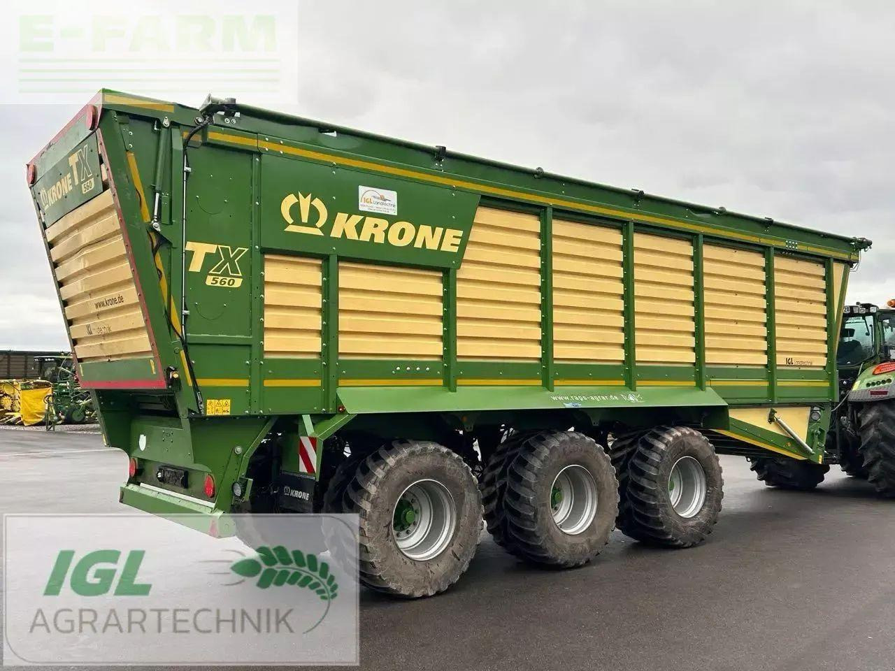 Krone tx 560 - Savivartė traktorinė priekaba: foto 5 Krone tx 560 - Savivartė traktorinė priekaba: foto 5