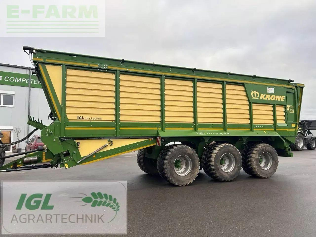 Krone tx 560 - Savivartė traktorinė priekaba: foto 1 Krone tx 560 - Savivartė traktorinė priekaba: foto 1