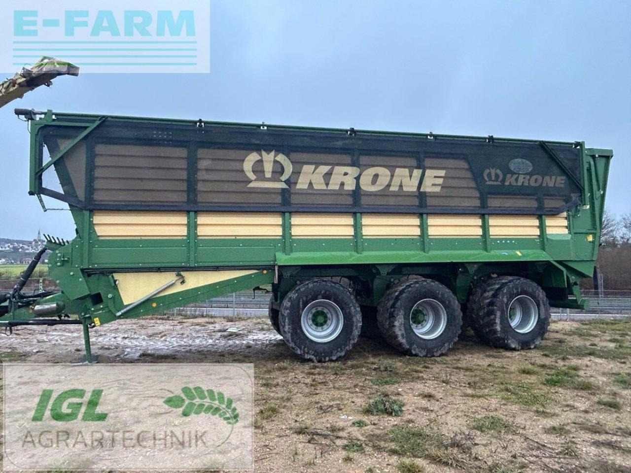 Krone tx 560 - Savivartė traktorinė priekaba: foto 4 Krone tx 560 - Savivartė traktorinė priekaba: foto 4